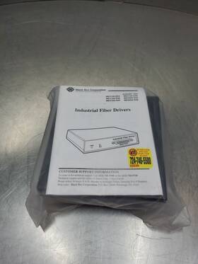 Black Box Me320a-d24 Industrial Fiber Driver. 3d-8