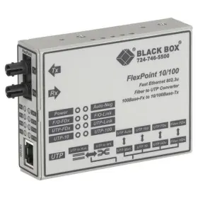Lmc100a-r3 Black Box Network Services Flexpoint Transceiver/media Converter Lmc100ar3