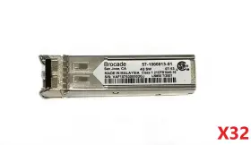 57-1000013-01 Brocade 57-000013-01 Lot Of 32 4gbit Fibre Channel 550m 850nm Sfp Transceiver