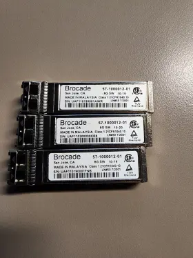 57-1000012-01 Brocade 21cfr Fiber Channel 8gb/s 850nm Sfp - 3 Pack