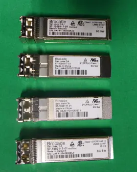 57-1000117-01 Brocade 57-100117-01 Lot Of 4 Genuine 8gb Sfp Transceiver Module