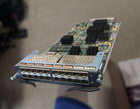 Brocade Ni-xmr-1gx20-sfp 20-port 1gbe Sfp Line Card Module Tested Working