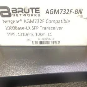 Agm732f-bn Brute Networks For Netgear 1gbps Sfp Transceiver Module Lc
