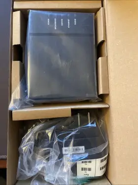 1000425512 Calix Gigapoint 803g Fiber Optical Network Terminal Modem Router With Adapter