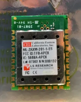 Zaxm-201-1-es Cel Ml Integrated Transceiver Modules For Zigbee Ieee 802.15.4