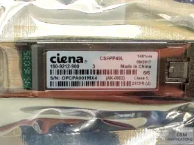 160-9212-900 Ciena 10gbase-cwdm Multirate Long Haul 1491nm Itu Sfp Wotrdnxfaa