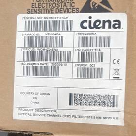 Ciena Ntk504ba Optical Service Channel Osc Filter Module 1516.9 Nm