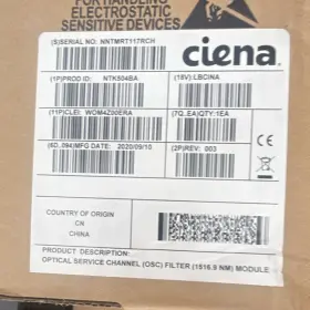 Ntk504ba Ciena Optical Service Channel Osc Filter Module 1516.9 Nm