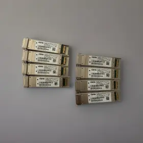Vsr2000-2r1 Ciena Oc-192sr-1 Lot Of 4 Qsfp Fc1200- 10gbase Transceiver Modules