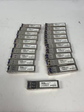 Ciena Xcvr-020m31 D 20km 1310nm Sfp. Couiasl1aa Transceiver Lot Of 21