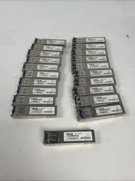 Xcvr-020m31 Ciena D 20km 1310nm Sfp. Couiasl1aa Transceiver Lot Of 21