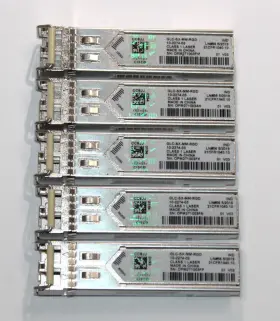 10-2274-03 Cisco Lot Of 5 - Glc-sx-mm-rgd 1000base-sx Sfp 850nm Transceiv