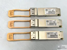 Qsfp-40g-sr4 Cisco 10-2672-02 Lot Of 3 Couia9jcab Optical Transceivers