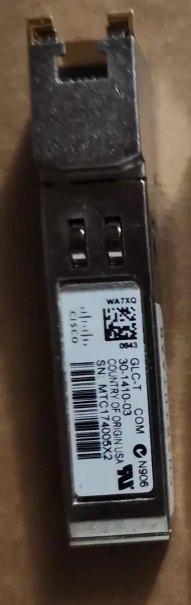 30-1410-03 Cisco 1pglc-t Glc-t Genuine 1000base-t Sfp Transceiver