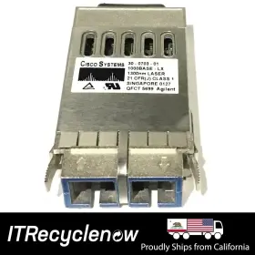 30-0703-01 Cisco System 1000base-lx 1300nm Laser Transceiver