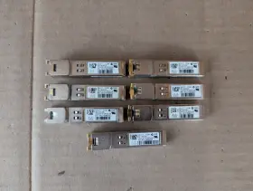 30-1410-04 Cisco 30-1410-40 Lot Of 7 Glc-t 1000base-t Sfp Transeiver