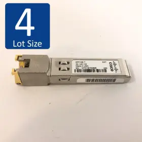30-1421-02 Cisco Lot Of 4 Sfp-ge-t 1000base Transceiver Module Rj45 Sfp