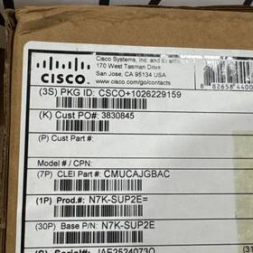 Cisco 445241170175 New In Box Nexus N7k-sup2e 7000 Series Supervisor 2 Enhanced Module