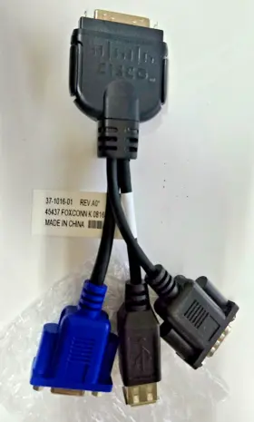 37-1016-01 Cisco 45437 Dongle Foxconn K 0117 - Server Kvm Cable