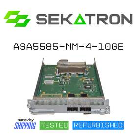 Cisco 68-3714-02 Asa5585-nm-4-10ge 4 10gbe Sfp Network Module Tested Fastship