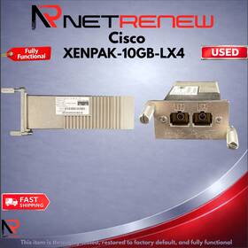 Cisco 746320833712 Xenpak-10gb-lx4 10gbase-lx4 Fiber Transceiver Module
