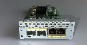 Nim-2ge-cu-sfp Cisco 796575082021 2-port Ge Wan Nim Dual-mode Rj45 And Sfp