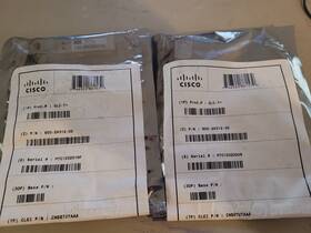 Cisco 800-24312-02 Glc-t Transceiver Module Lot Of 2