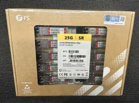 Sfp28-10 Cisco 810039073421 Fs/cisco Sfp28-10/25sr-85 850nm 100m Dom Duplex Lc Mmf Optical Transceiver New