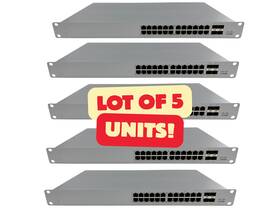 Cisco A90-115100 Lot Of 5 Meraki Ms120-24-hw 24 Port Switch Brand New Unclaimed