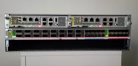 Asr-9903 Cisco With Two Router Processors It Comes 2 Dc Power And 4 Fan