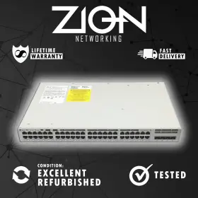 C9200l-48t-4g-e Cisco Catalyst 9200 48-port Ge 4-port Sfp-lifetime Warranty
