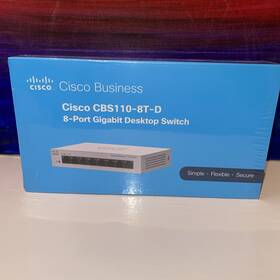 Cisco Cbs110-8t-d-jp Systems Switching Hub 8 Port Gigabit Metal Housing No Settings Req