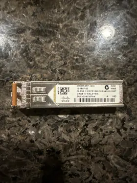 Cwdm-sfp10g-1610 Cisco Genuine Cwdm-sfp-1610 Gigabit Ethernet Module