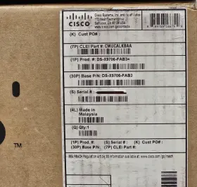 Ds-x9706-fab3 Cisco