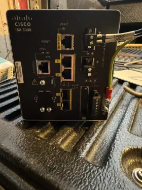 Isa-3000-2c2f Cisco Isa 3000-2c2f-k9 Industrial Security Appliance/secure Firewall Used