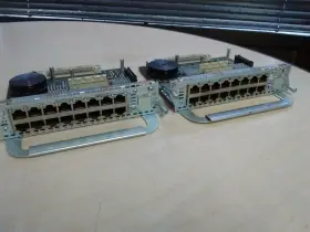 Nm-esw-16 Cisco Nm16esw Lot Of 2 V01 16 Port Switch Module