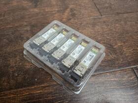 Cisco Sfp-10g-sr-10-2415-03 Lot Of 5 10g Sfp 850nm 300m Transceiver Module P/n