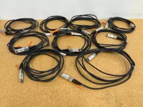 Sfp-h10gb-cu3m Cisco Lot Of 9