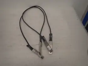 Ma-cbl-40g-1m Cisco Sn Jpc223403xb Lot Of 2 Meraki 600-22130-a Stacking Cable