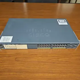 Ws-c2960x-24ts-l Cisco Ethernet Switch 24x 10/100/1000 Gigabit Ports 1u 4x Sfp