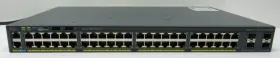 Ws-c2960x-48ts-l Cisco Catalyst Poe 48x Rj45 4x 1g Sfp Gigabit Switch
