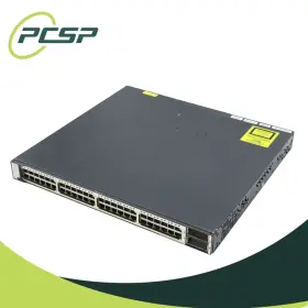 Ws-c3750e-48pd-sf Cisco Catalyst 3750-e 48 Port Poe Gigabit Switch