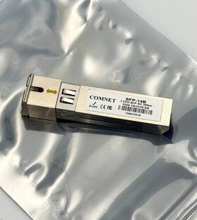 Comnet Sfp-14b Bidi Sfp 1gb Single Mode 20km 1550/1310nm Lc Fiber Module -new