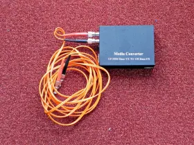 Consolidated Electrical 540082464664 Media Converter 10/100m Base-tx To 100 Base-fx With Leads Model Fmc-fx-st