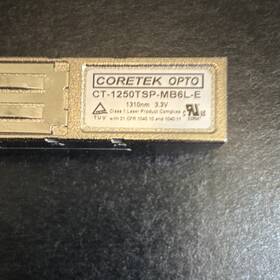 Coretek Opto Ct-1250tsp-mb6l-e Switch Module 1310nm 3.3v Network