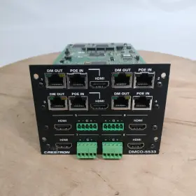 Dm-md16x16 Crestron Dmco-5533 8g Hdmi Stereo Analog Output Card For Switcher