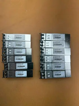 E10gsfpsr-curv Curvature Lot Of 12 10gb Sfp Mmf 300m Transceivers