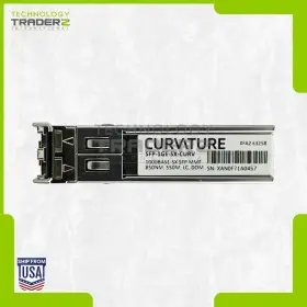 Sfp-1ge-sx-curv Curvature Lot Of 5 1000base-sx Sfp Mmf 550m Lc Dom Transceiver