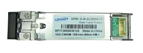 10g-cwdm-1591nm-80km-sm-i Dasan G-m-scm859-11 Genuine Dpw Sfp Transceiver Module