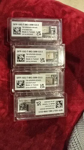 Sfp-10g-t-mg-30m-g3.5 Dell 0pkr0r